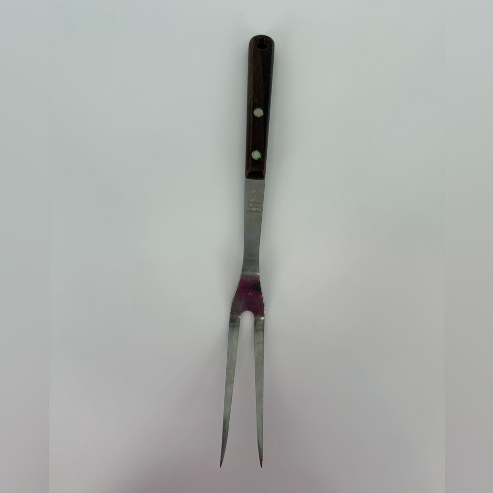 VTG Sears Maid of Honor Stainless Utensil USA 11 1/2" Turner Fork Kitchen